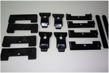 Комплект адаптеров для UAZ Patriot (5-dr SUV) без рейлингов 2005-2014 г.в., 2015-...